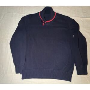 Sean John Mens 2XL 100% Cotton Henley Sweater Preowned